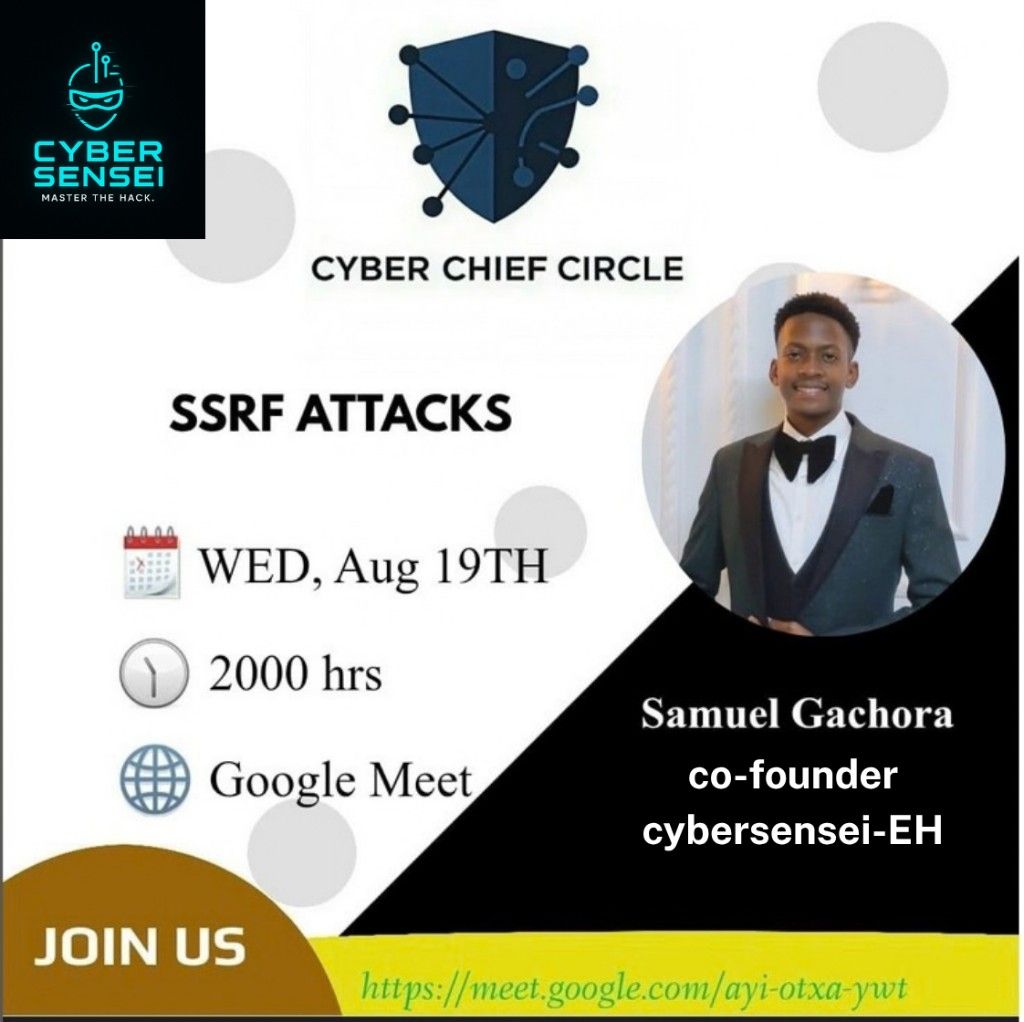 Cyber Chief Circle SSRF poster