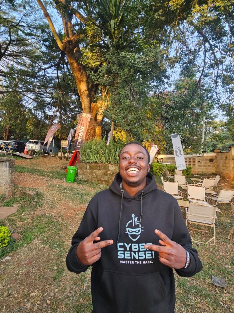Reuben in Cyber Sensei hoodie