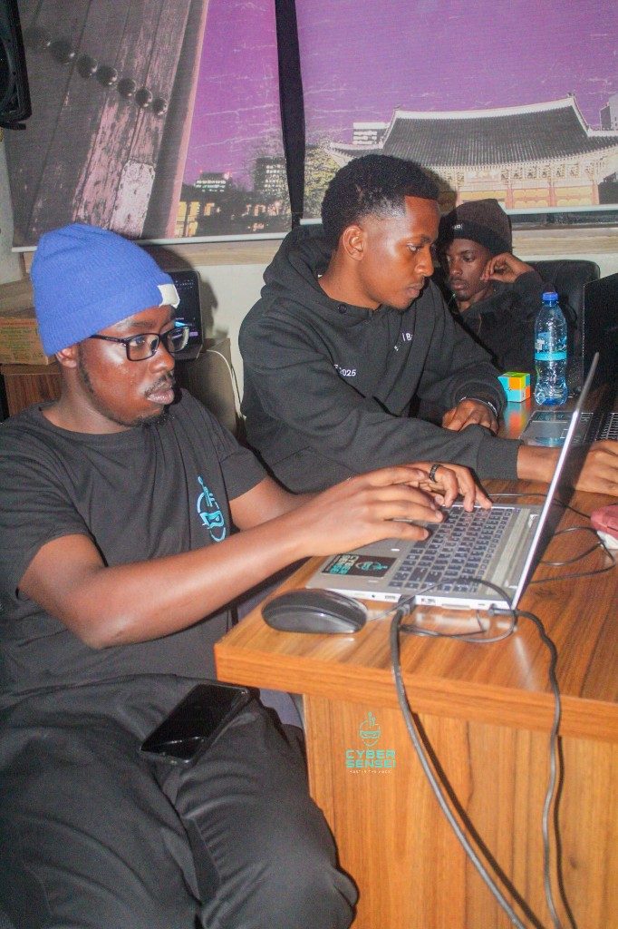 Squad on laptops