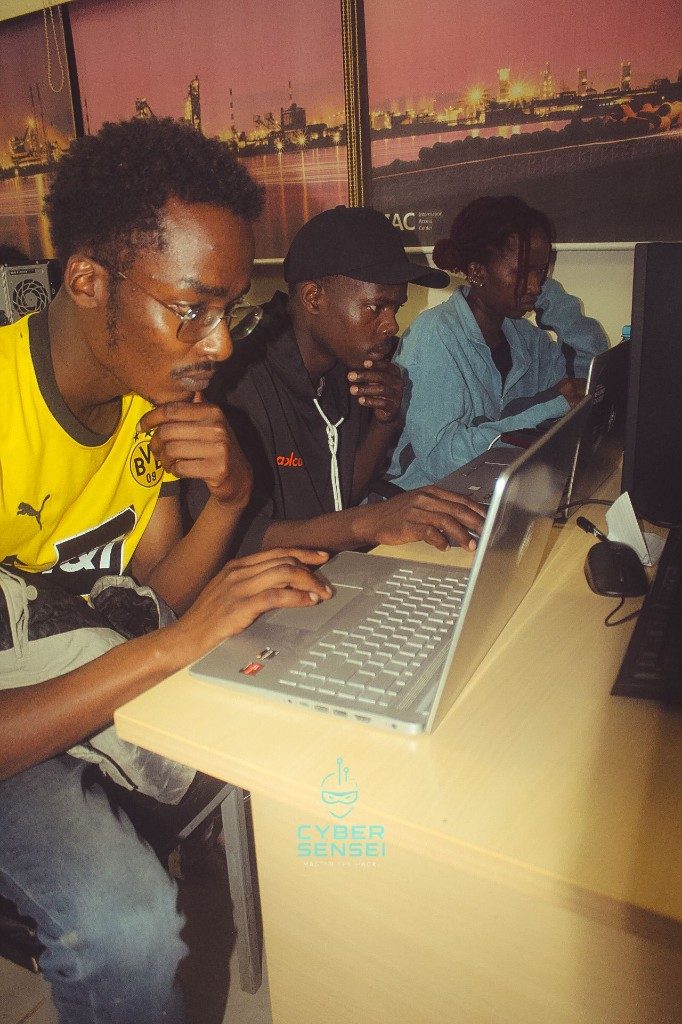 Focused students at Hacknight 2