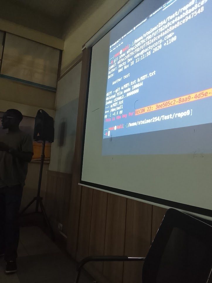 Terminal demo during Hacknight 2